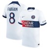 Virallinen Fanipaita Paris Saint-Germain Fabian 8 Vieraspelipaita 2023-24 - Miesten